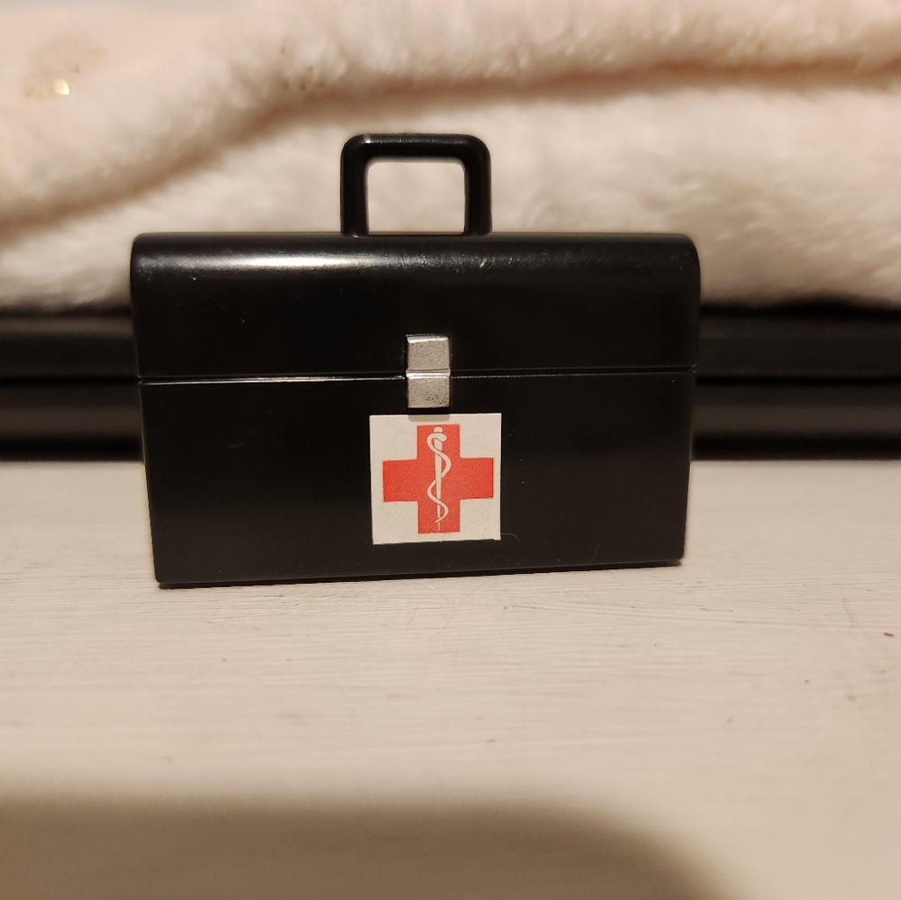 Barbie's First Aid Kit black.